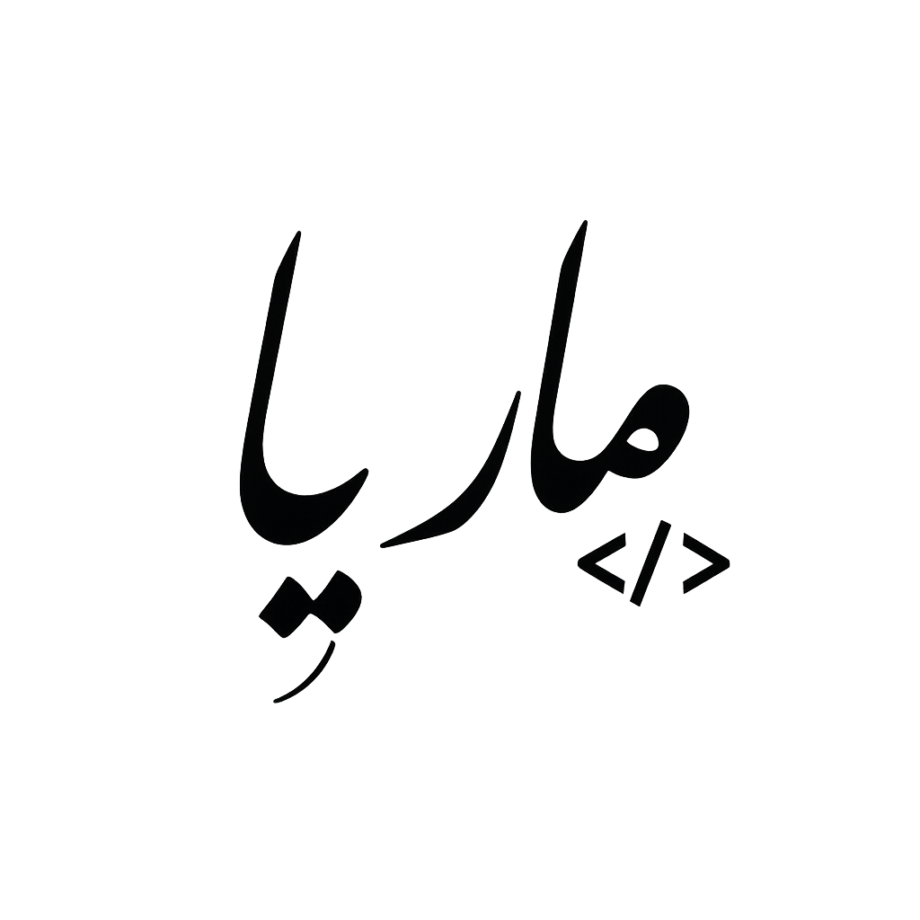 ماریا محمدی - طراح سایت 
